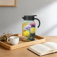 thumbnail image 4 of zhangmingg Stainless Steel Large Teapot with Built-In Floral Infuser Detachable Holder and Lid for Home Brewing, 4 of 4