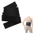 thumbnail image 1 of Recortador de cintura para mujer, entrenador de cintura con vendaje, cinta de entrenamiento de cintura con envoltura invisible, recortador de cintura ajustable con cinturón moldeador, negro Namotu SM-092, 1 of 6