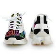 thumbnail image 4 of 80s Party Girl Vintage Retro Eighties Costume Walking Shoes for Men Woman Lightweight Tennis Fashion Elastic Sports Shoes Cushion Basketball Shoes, 4 of 7
