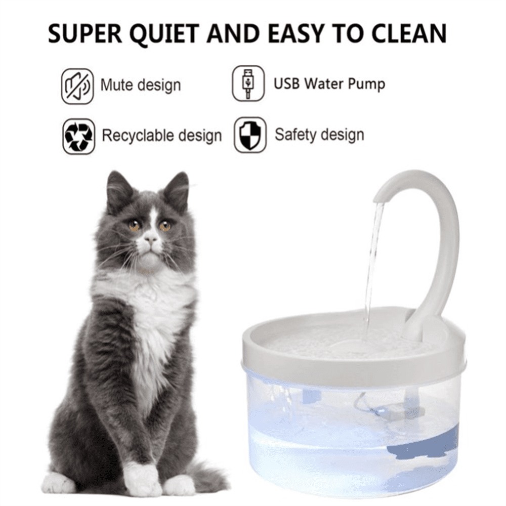 cat drinking fountain walmart