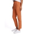 thumbnail image 2 of RBX Active Women's Ribbed Side Woven Ankle Pant With Pockets, 2 of 5