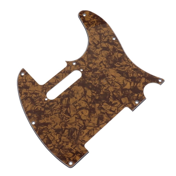 Placa antiarañazos kusrkot 8 agujeros Golpeador de guitarra Tele TL