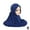 E, variant on Full Cover Hijab Amira Turban Scarf Kids Girls Scarves Head Cover Shawls Is. A5A3