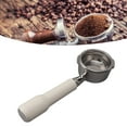 thumbnail image 1 of Porte-Filtre Sans Fond 58mm, Porte-Filtre en Acier Inoxydable 2 Oreilles Pièces de Rechange pour Machine à Expresso DELUXE, Accessoire de Machine à Café, 1 of 8