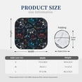 thumbnail image 3 of Lukts Joystick Gamepad Print 2 Piece Car Sun Shade Windshield,Foldable Car Shade Front Windshield with Keeps Your Vehicle Cool-Small, 3 of 6