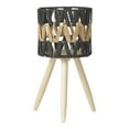 thumbnail image 1 of Soporte para macetas con patas de madera, montaje sencillo, resistente, decoración rústica y versátil. M, 1 of 9