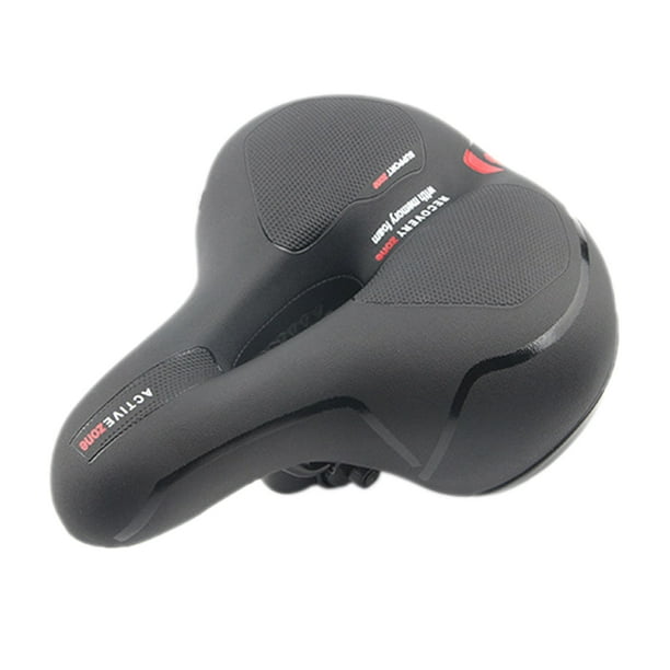 extra wide comfort saddle bicycle seat