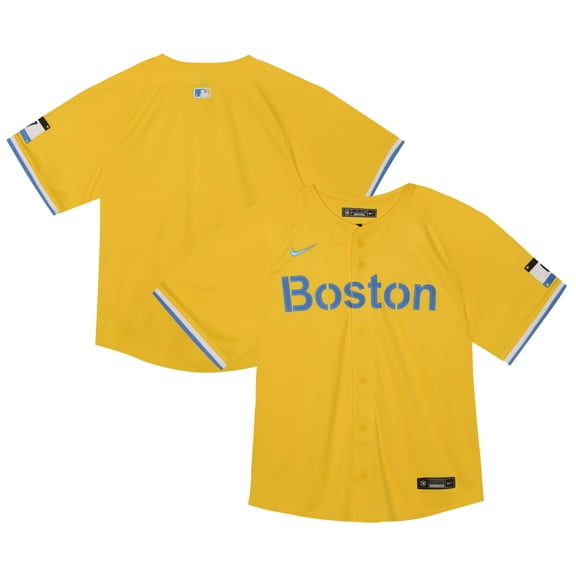Toddler-Nike Gold Boston Red Sox City Connect Limited Jersey
