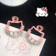 thumbnail image 2 of Sanrio-horquilla de Hello Kitty de Anime, KTM de dibujos animados con dulce vestido de niña en el lado del flequillo, horquilla de tiburón, Clip para la cabeza, 2 of 4