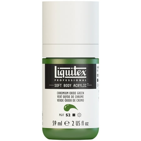 UPC: 0887452997832 | Liquitex Professional Soft Body Acrylic Color 2 oz. Chromium Oxide Green