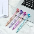 thumbnail image 3 of 10 Pack Big Crystal Diamond Pens Cute Ballpoint Pens Retractable Ballpoint Gem Pens Rhinestones Crystal Bling Plated Gel Ink Office Supplies Gifts for Women, 3 of 8