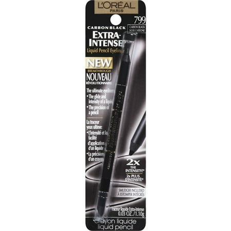 L'Oreal Paris Extra-Intense Liquid Pencil Eyeliner, 799 Carbon Black