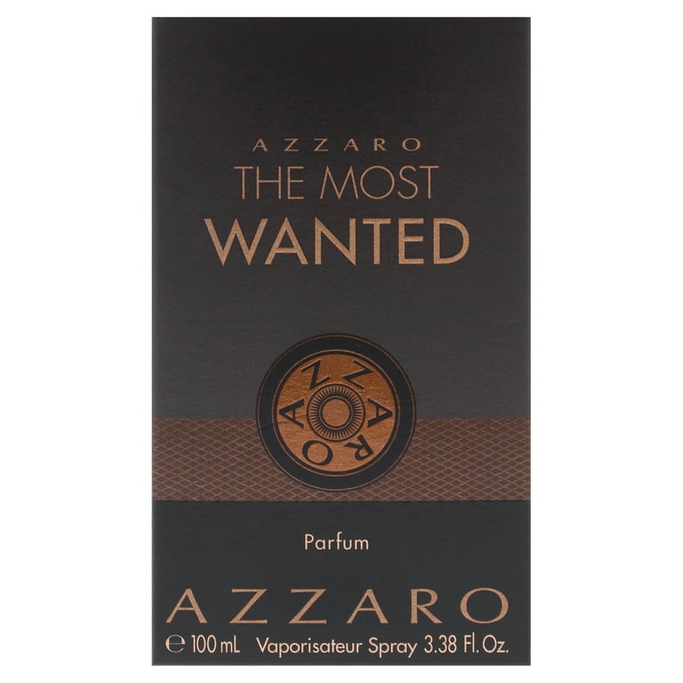 Azzaro The Most Wanted Parfum Spray 3.38 oz Woody Spicy GINGER