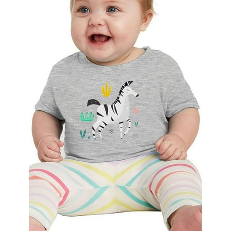 

Zebra Doodle Style Safari T-Shirt Infant -Image by Shutterstock 18 Months