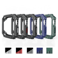thumbnail image 4 of 2 Pack Rugged Case Compatible for Apple Watch 45mm Series 8/7 All Around Hard TPU Protective Cover Case Shockproof Bumper, 4 of 4