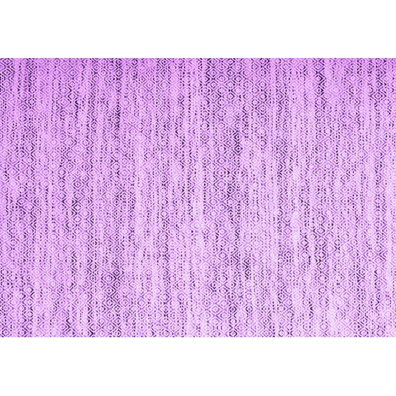 Ahgly Company Indoor Rectangle Abstract Purple Contemporary Area Rugs, 2' x 3'