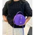 thumbnail image 2 of Kukuzhu Hobo Bags for Women Round Tote Bag Leather Crossbody Bag Casual Chic Top Handle Purse, 2 of 5