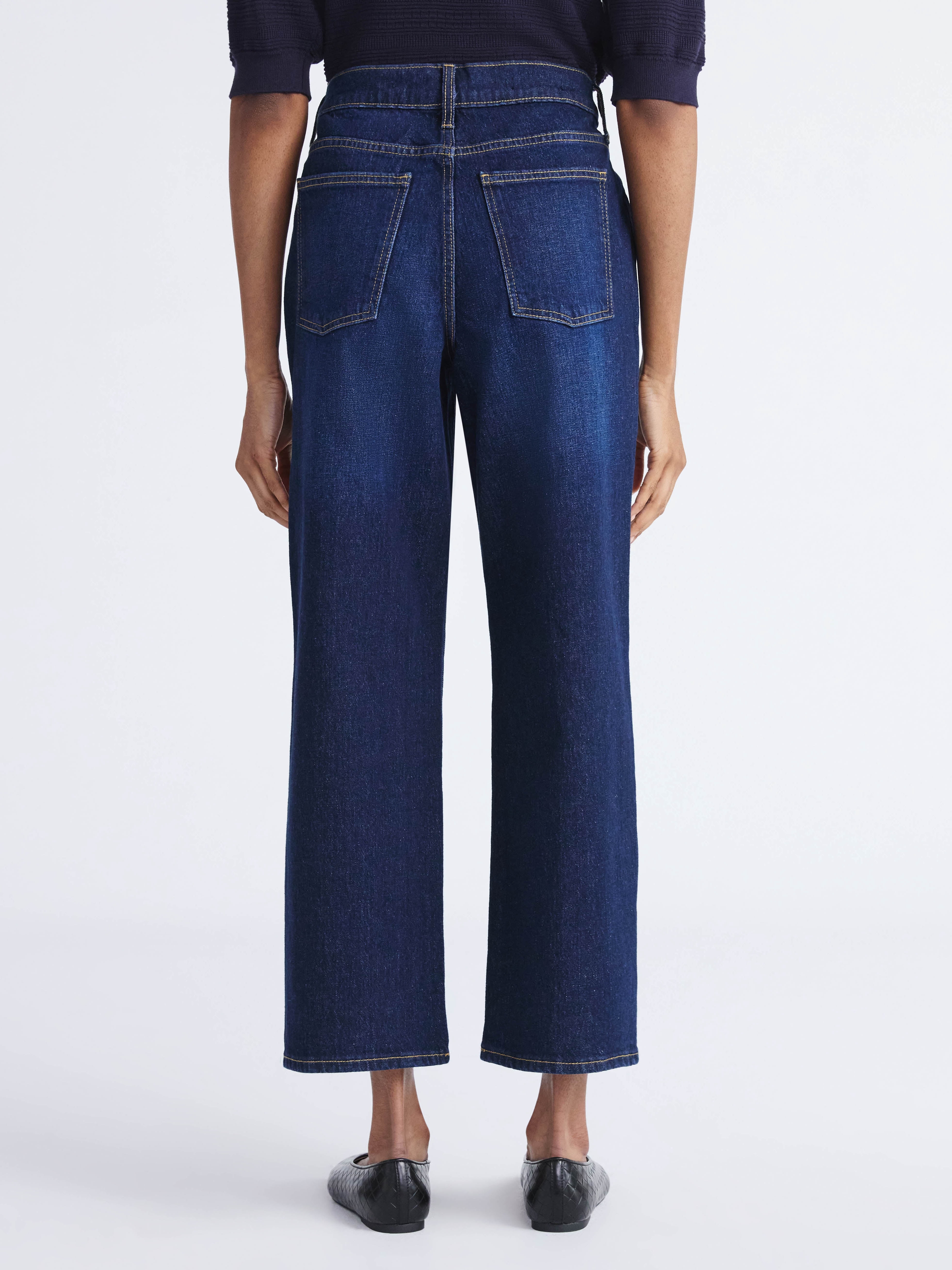 Free Assembly Women's Midrise Relaxed Ankle Jeans, 27.5" Inseam Sizes 0-18
