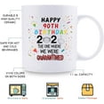 thumbnail image 7 of 90th Quarantine Birthday Gifts for Women men - 2021 Quarantine Coffee Mug - 90 Year Old Present Ideas for Mom, Dad, Wife, Husband, Grandma, Grandpa, Sister, Brother, Son, Daughter, Friend - 11 oz, 7 of 7