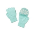 thumbnail image 2 of Women's Tinsel Snowflake Hat and Gloves Set, 2-Piece, 2 of 2