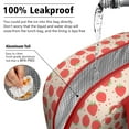 thumbnail image 5 of Lunch Bag Lunch Box for Women Reusable Insulated Lunch Bags,Water-Resistant Fruits Strawberry Pattern Cooler Lunch Tote Bag, Large Capacity for Work Travel Picnic, 5 of 6