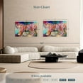 thumbnail image 4 of Elephant Stock Royal Bengal Tiger Wall Art - Horizontal Canvas Wall Art - Living Room Wall Decor - Animal Canvas - Orange And Purple Decor By Richard Wallich - 51" x 34", 4 of 8