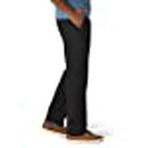 Wrangler Authentics Men s Relaxed Fit Stretch Cargo Pant Black