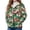 Christmas Duck Camo, variant on Duck Print Camo Fuzzy Sherpa Lined Jacket for Women, Button Down Warm Fluffy Outerwear with Pockets, Long Sleeve Casual Winter Coat for Daily Wear