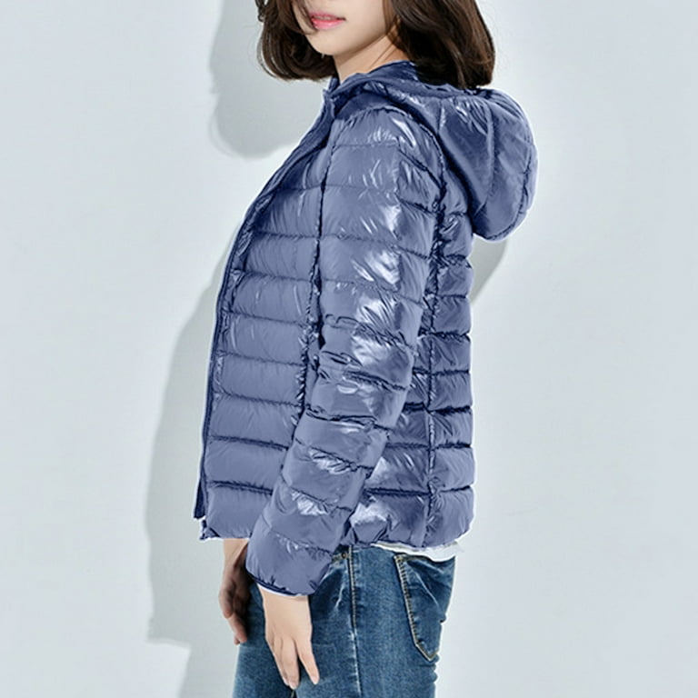Short sleeve puffer jacket women's sales