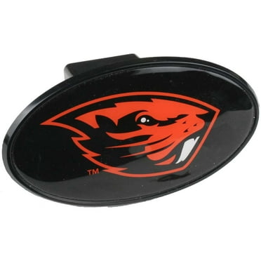 Oregon State Beavers Hitch Receiver Cover Snap Cap - Black