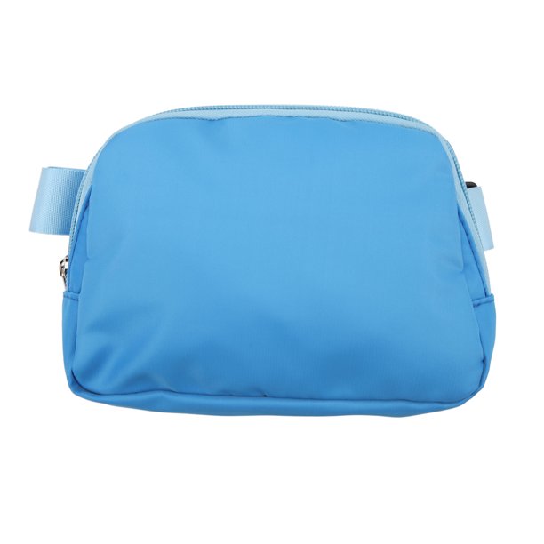 Nylon Fanny Pack, Bolsa Ligera Con Una Correa Ajustable, Diseño Interior Con Partición Intermedia Para Viajes, Diseño De Cremallera De Capa Interna Cerrada,