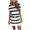 Black dresses for women 2023, variant on Dresses for Women 2024 Elastic Waist Pocket Hem Tshirt Short Dresses Short Sleeve Round Neck Color Patchwork Summer Mini Sun Dress Orange L Clothes