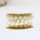 thumbnail image 2 of Guirnalda de cuentas redondas de 10 mm, cadena de perlas de imitación de plástico fijas, colgante para boda, accesorios de joyería, decoración de pulseras (beige, 2 m/rollo), 2 of 7