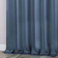 thumbnail image 5 of Superior Blackout Solid Light Filtering Grommet Curtain Panel Set, 46" x 84", Denim Blue, 5 of 14