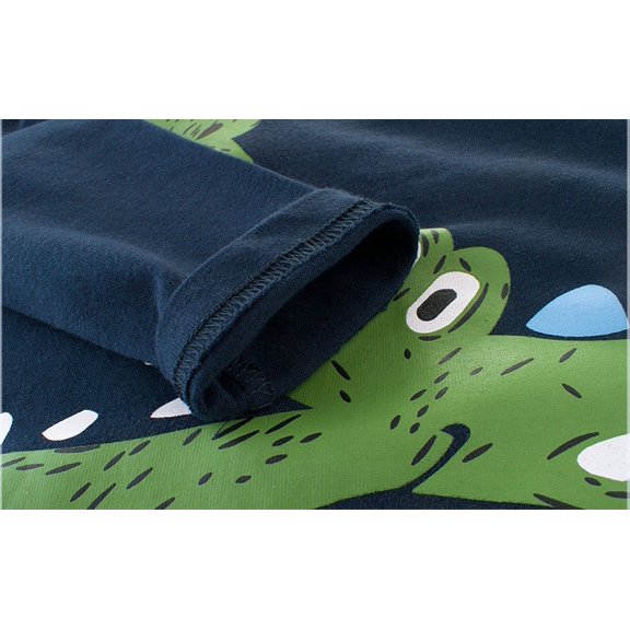 Vedolay Boy's Tops, Tees & Blouses Hawaiian Button Down Dress Shirt Toddler to Little Kid,Dark Blue 1-2 Years