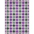 thumbnail image 2 of Addison Rugs Chantille Indoor/Outdoor Transitional Geometric Purple Machine Washable Rectangle Rug, 10' x 14', 2 of 8