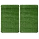 thumbnail image 4 of Tapete de césped Artificial para puerta, tapetes de puerta delantera, alfombra de césped Artificial realista para entrada, decoración del hogar para Patio y perro, color verde, 2 uds., 4 of 6