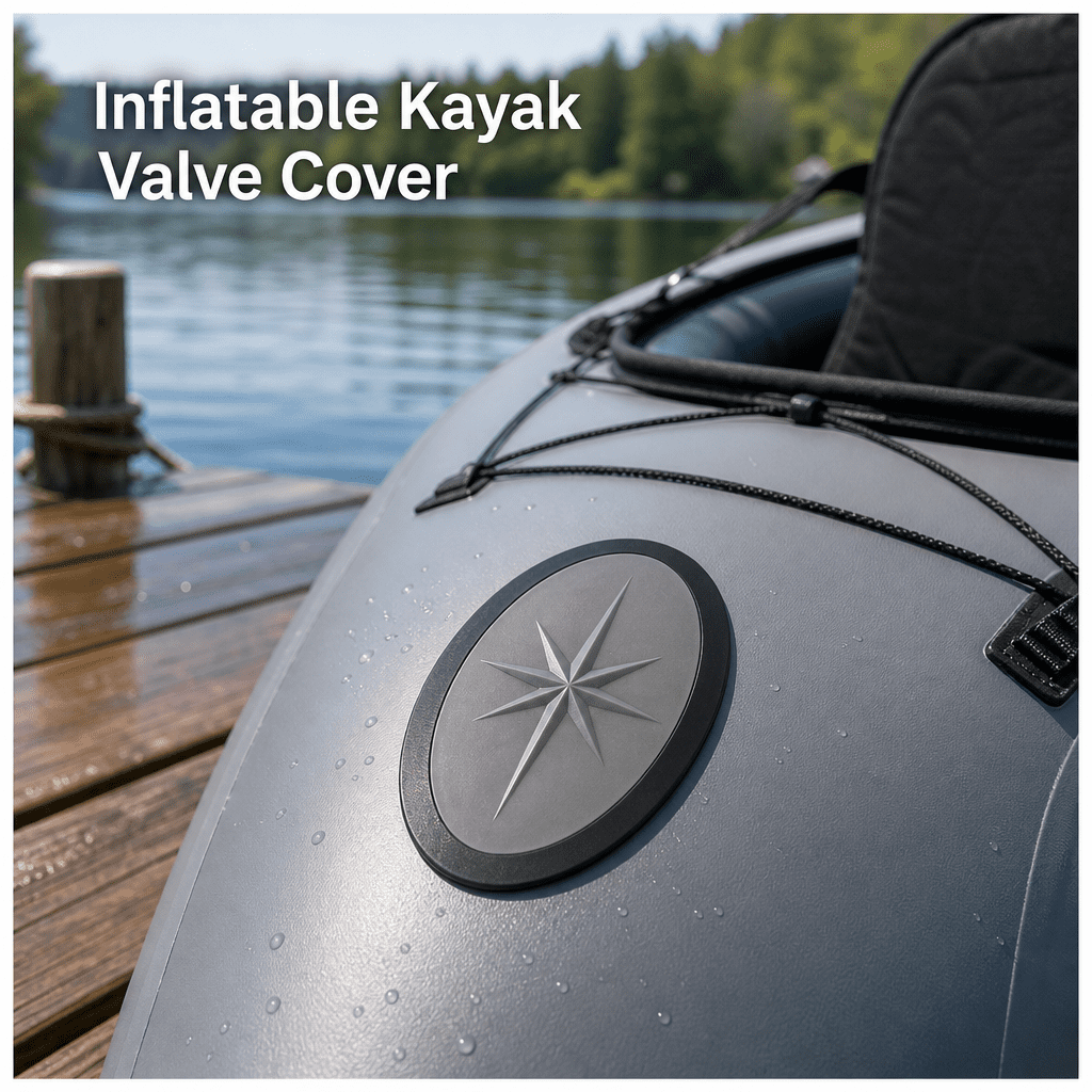 Waterproof Oval Kayak Hatch Cockpit Cover, Marine Grade ABS Deck Lid with TPE Seal