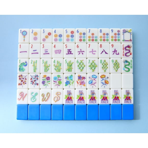 Blossom Mahjong Tiles