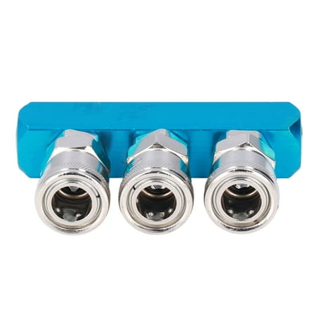 

Multiple Way Manifold Block Air Distribution Blocks Stainless Steel Bead With Connector For Automation Equipment SML-3