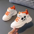 thumbnail image 1 of Disney Niños Zapatos casuales Niños Niñas Zapatillas Dibujos animados Mickey Mouse Transpirable Niños Zapatos casuales antideslizantes Deportes suaves Zapatillas29 plantilla 17 cm Gao Jinjia LED, 1 of 2
