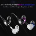 thumbnail image 2 of QKZ CK8 Earphone Double Unit HiFi Wired Drive 3.5mm In Ear Headset Dual-Dynamic HiFi Wired Gaming Music Microphone Earbuds, 2 of 8