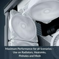 thumbnail image 5 of Arctic ACFAN00304A P14 Max 140mm Case Fan fluid dynamic bearing  max 2800 RPM - PWM - White, 5 of 8