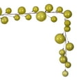 thumbnail image 3 of Vickerman 10' Lime Pearl Branch Ball Wire Garland., 3 of 4