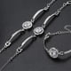 thumbnail image 5 of Joyería de pulsera adaptabilidad Sin deformación Acabado brillante Pulsera de cadena de circón de estilo moderno Alta dureza con hebilla para fiesta navidea ANGGREK Otros, 5 of 8