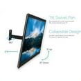 DuraPro FullMotion Wall Mount for 10" 50" TVs with Tilt and Swivel