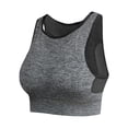 thumbnail image 1 of Womens Workout Sports Support Full Cup Top Wirefree Vest Fitness Bra, 1 of 6