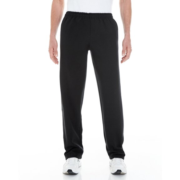 The Gildan Adult Heavy Blend 8 oz Sweatpants Pockets Black - m