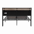 thumbnail image 5 of FFH Bed Frame Full with Storage Function Headboard and USB Ports, Footboard with Drawers, No Box Spring Needed, 5 of 14