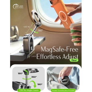LABAKUI-Airplane Travel Essentials for Flying Airplane Phone Holder for Desk